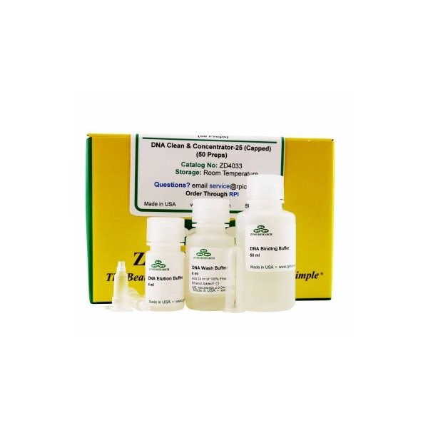 Zymo Research DNA Clean & Concentrator-25, Capped, 50 Preps ZD4033 - main